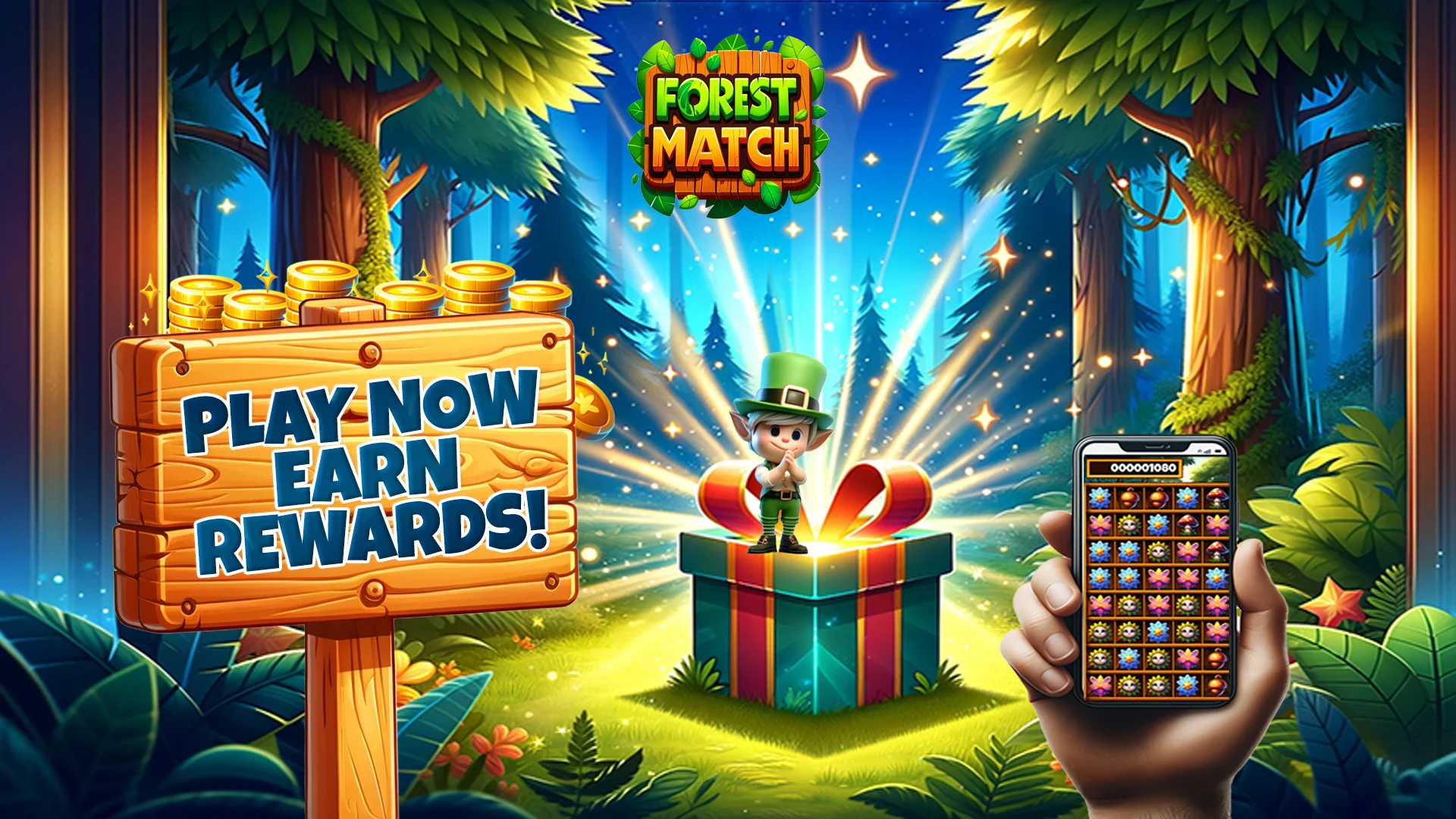 Forest Match - Earn rewards screenshot