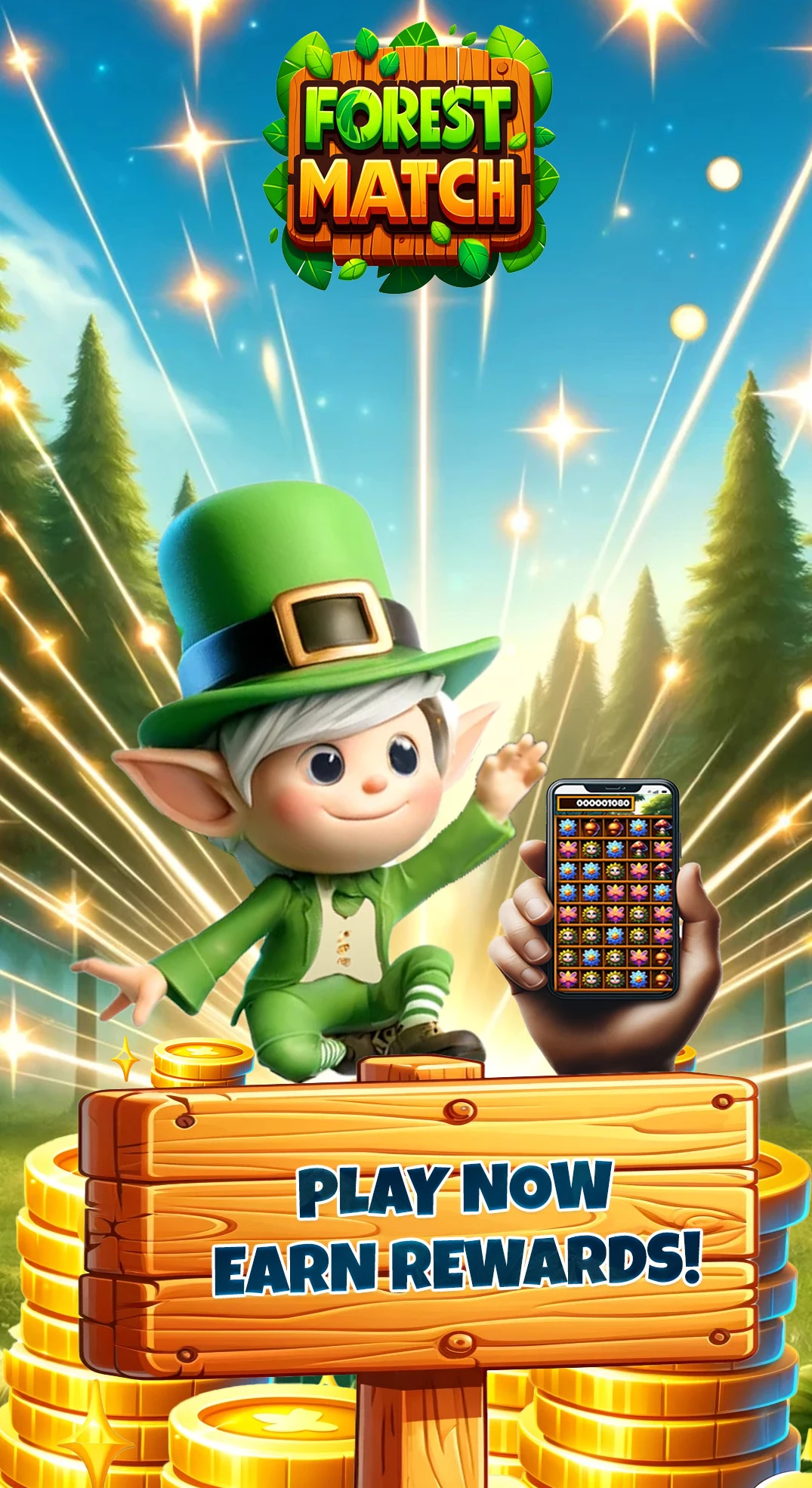 Forest Match - Earn rewards screenshot