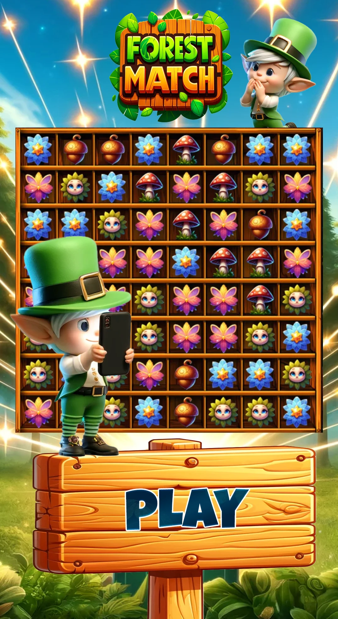 Forest Match - Earn rewards screenshot