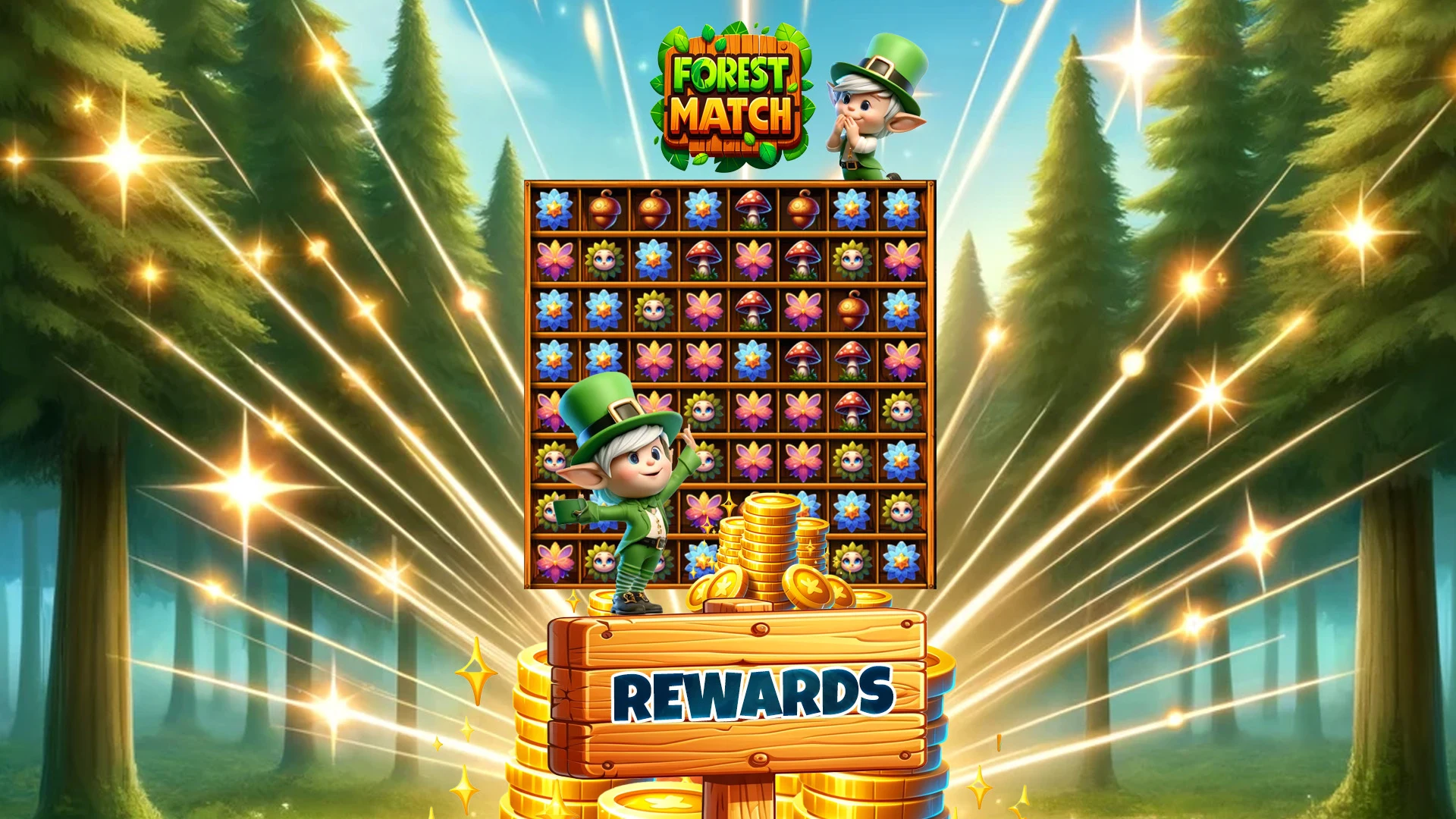 Forest Match - Earn rewards screenshot